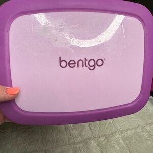 Bentgo Kids Bento Style 5 Compartment, Purple, Lunch Box